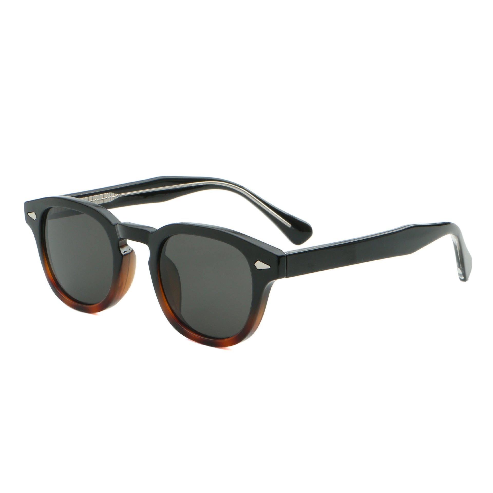 High quality uv400 acetate gradient colorful sunglasses tortoise shell black women wen sunglasses