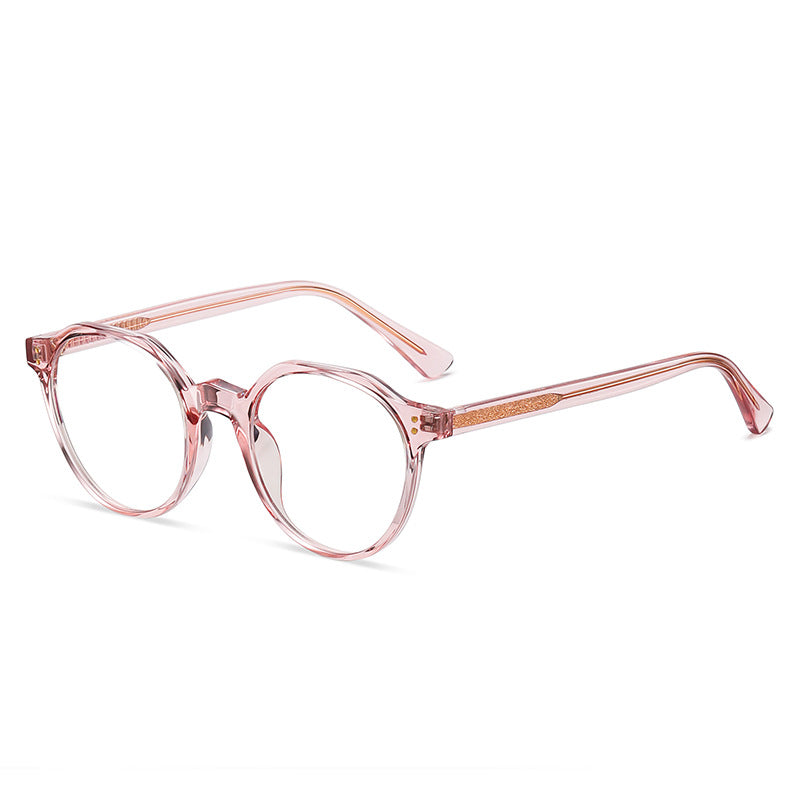 New fashion acetate glasses anti blue light glasses leopard print computer glasses