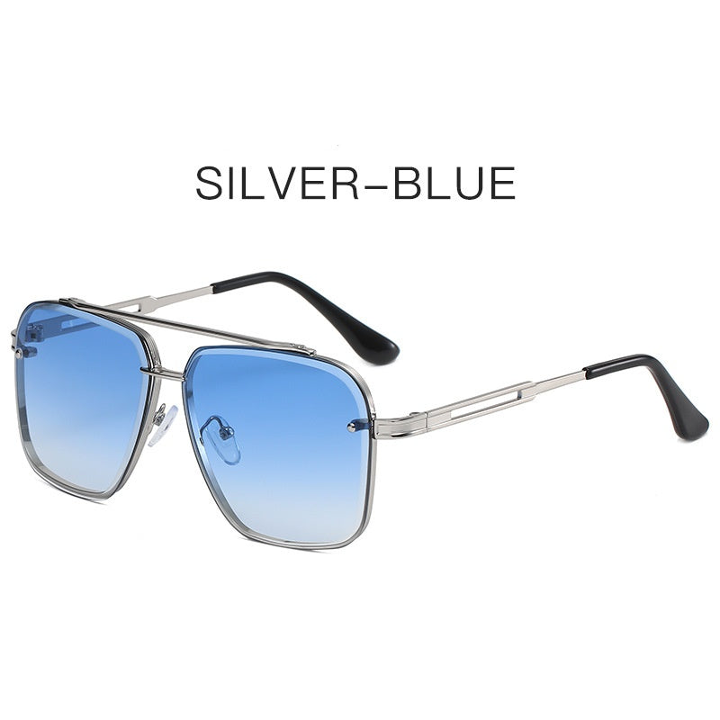 Fashion new style sunglasses uv400 luxury punk sunglasses metal frame sunglasses