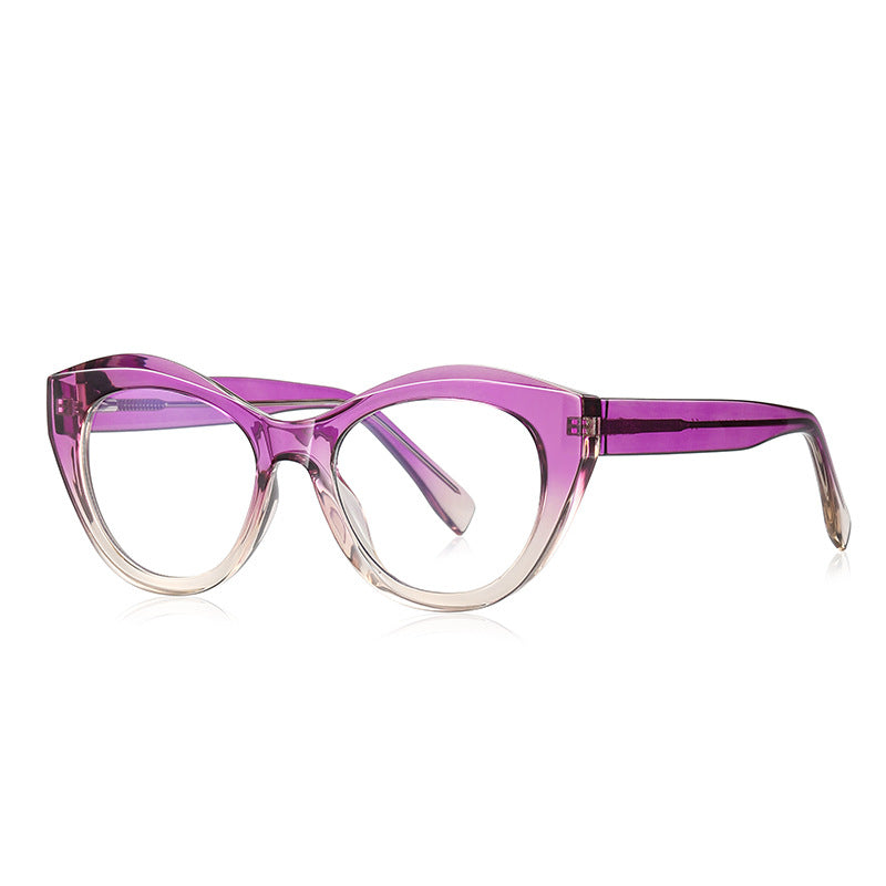 Classical fashion vintage reading glasses anti blue light leopard print computer glasses