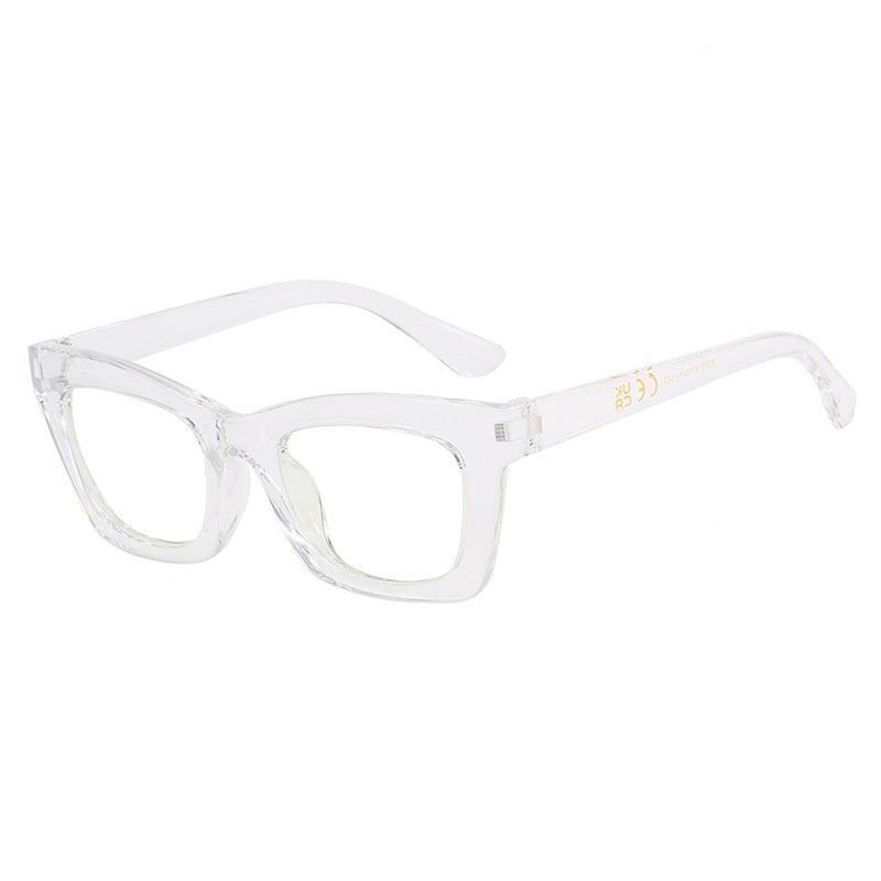 High quality double quality glasses leopard print square computer glasses