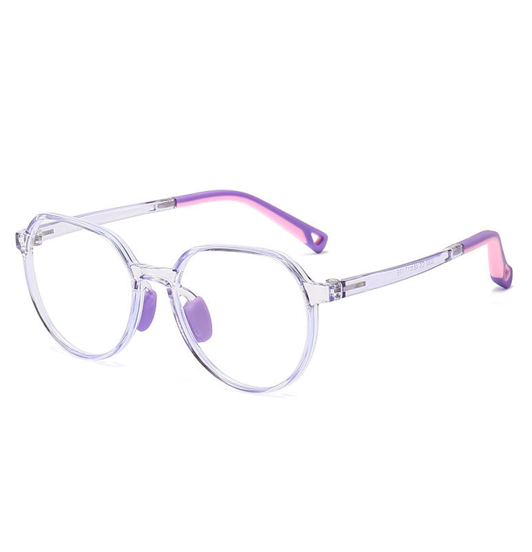 New style candy colorful glasses round frame anti blue light reading computer glasses