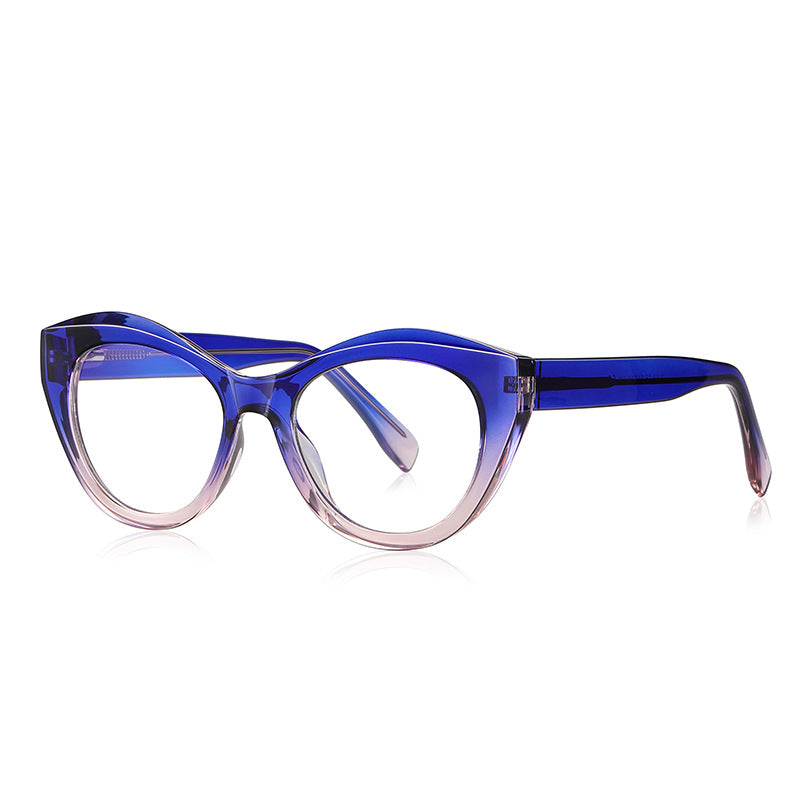 Classical fashion vintage reading glasses anti blue light leopard print computer glasses