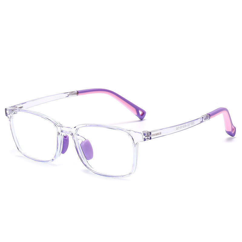 New fashion comfort plastic frame kids glasses rectangle glasses for kids