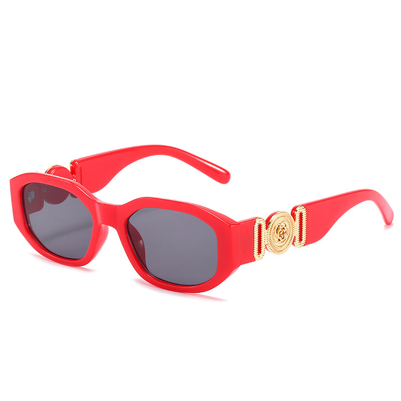 Fashion new style brand sunglasses designer uv400 leopard print sunglasses