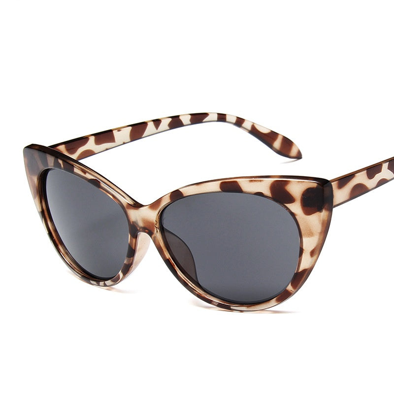 High quality new fashion glasses leopard print anti blue light vintage glasses