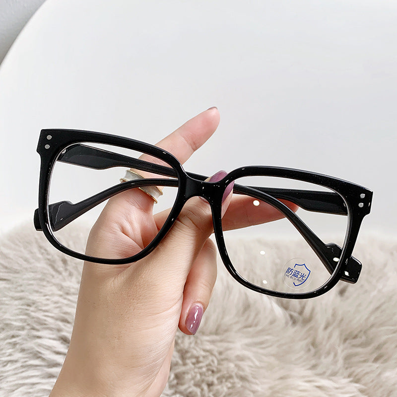 2024 new square frame sunglasses personality trend outdoor high-end sunglasses female