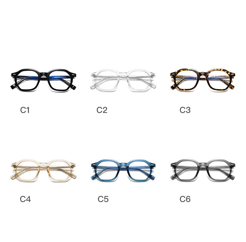 Fashion ins classical print glasses tortoise shell anti blue light glasses