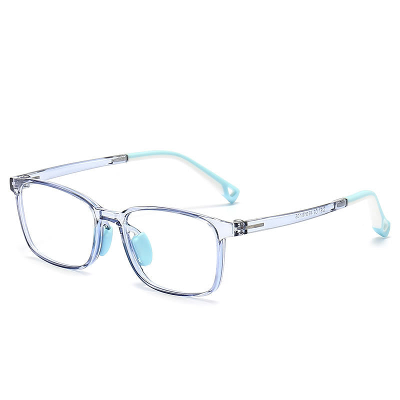 New fashion comfort plastic frame kids glasses rectangle glasses for kids