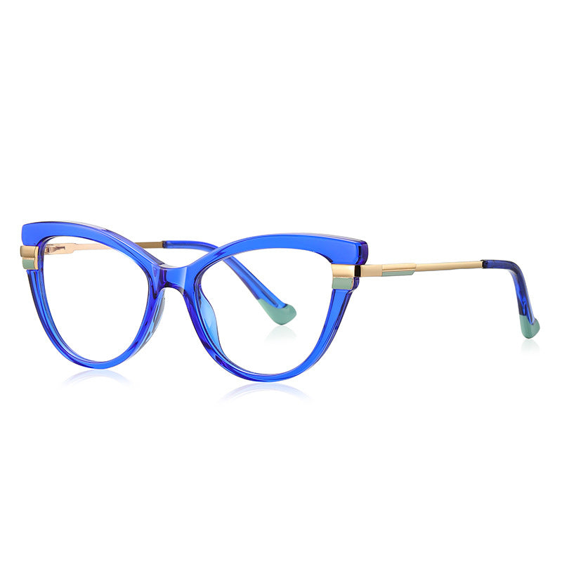 Fashion cat eye classical anti blue light glasses computer reading glasses