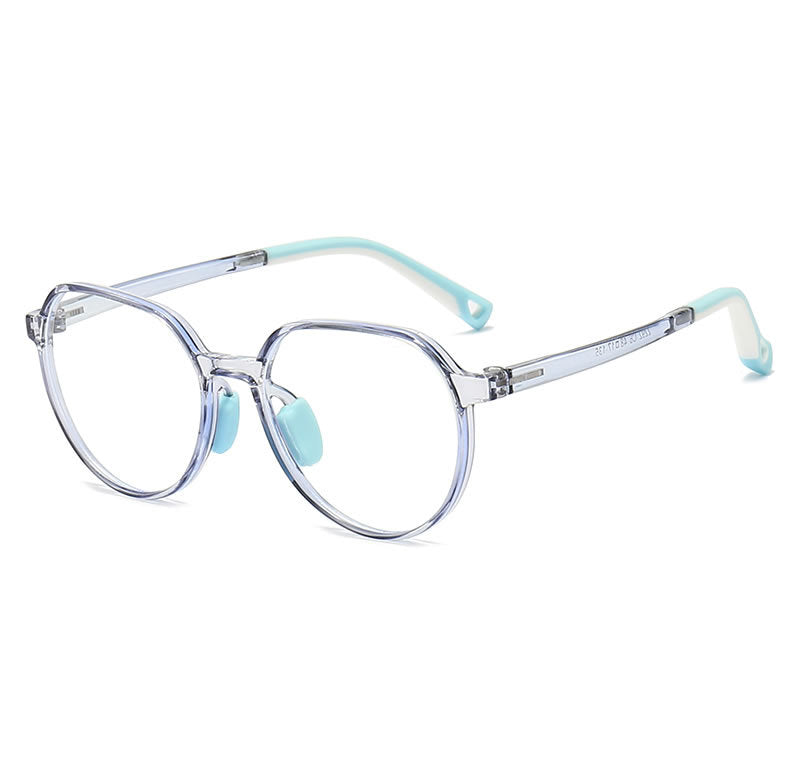 New style candy colorful glasses round frame anti blue light reading computer glasses