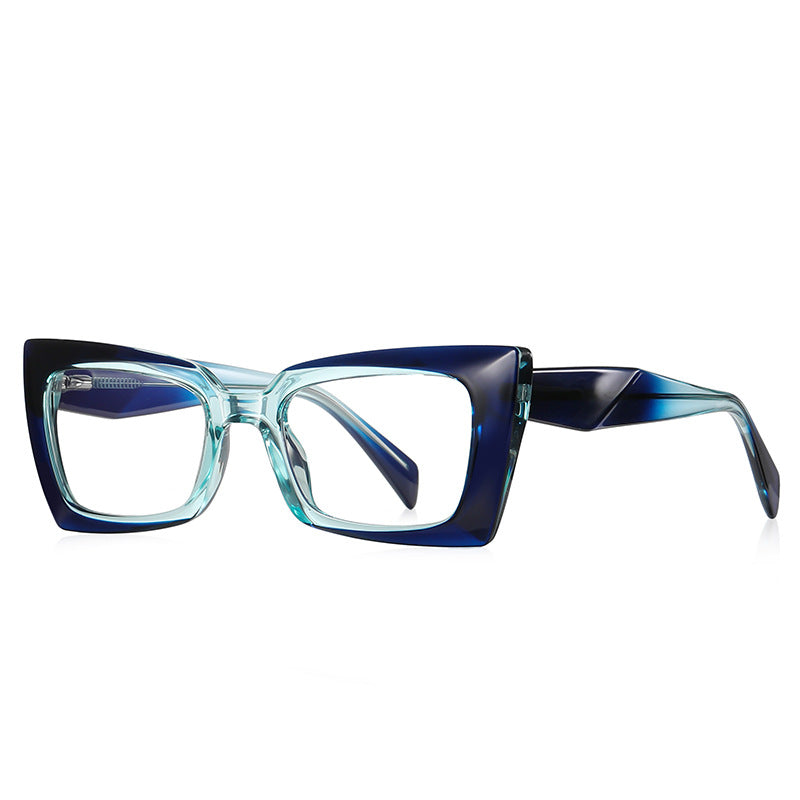 Custom logo tortoise shell reading glasses computer anti blue light glasses