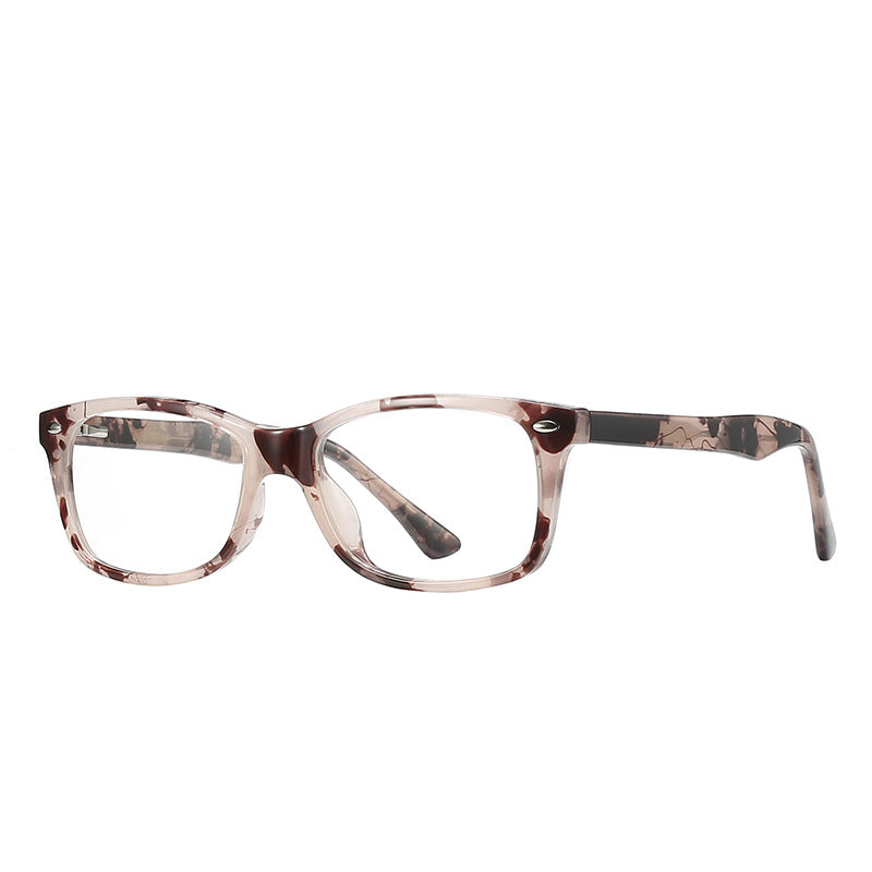 2025 High quality acetate frame glasses leopard print anti blue light glasses