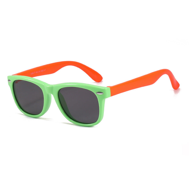 High quality new fashion kids sunglasses candy colorful kids sunglasses