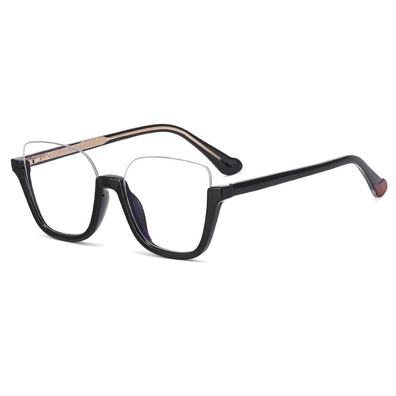 2025 Fashion new style cat eye tortoise shell glasses anti blue light computer glasses