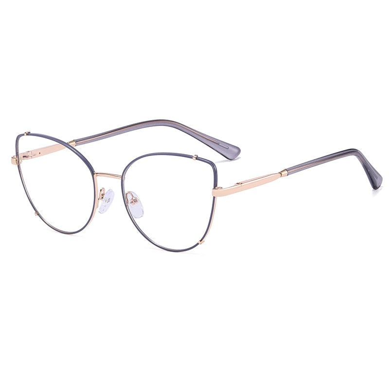 High quality cat eye anti blue light 2025 glasses candy colorful reading computer glasses