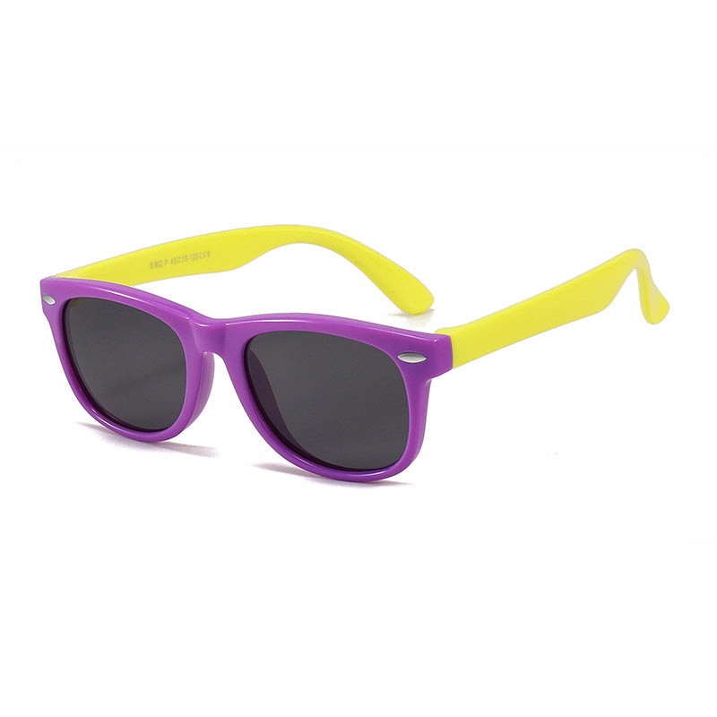 High quality new fashion kids sunglasses candy colorful kids sunglasses