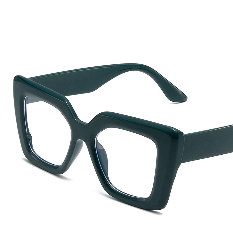 Custom logo candy colorful square frame sunglasses uv400 oversized sunglasses