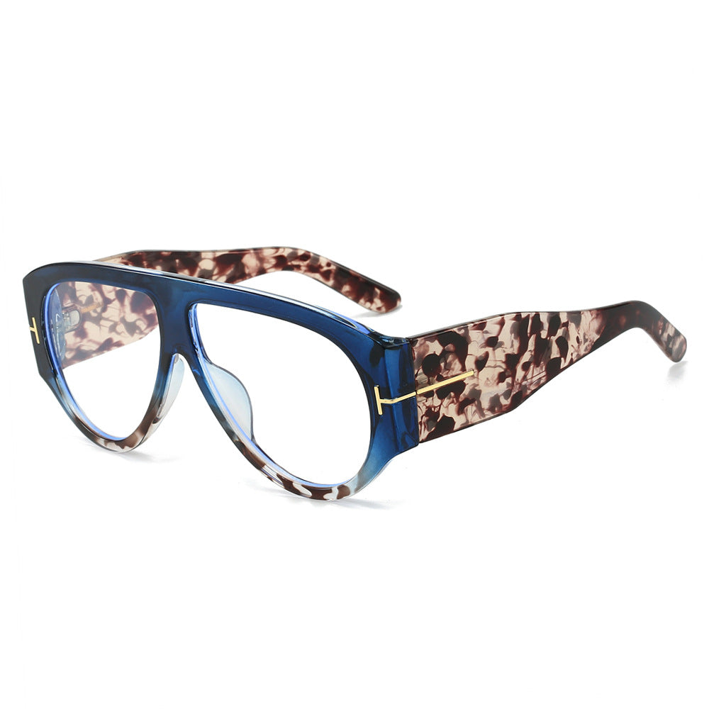 Custom logo uv400 leopard print sunglasses gradient colorful sunglasses