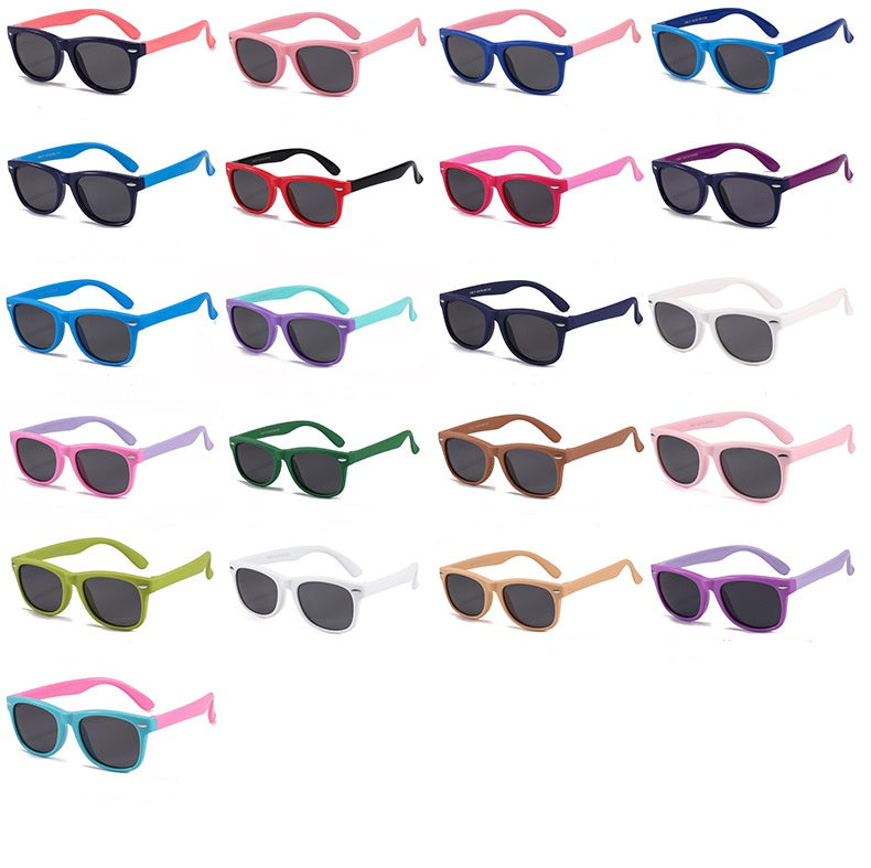 High quality new fashion kids sunglasses candy colorful kids sunglasses