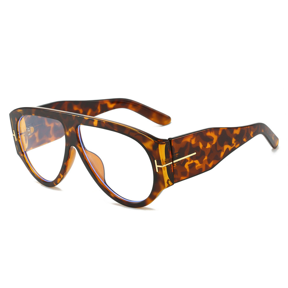 Custom logo uv400 leopard print sunglasses gradient colorful sunglasses