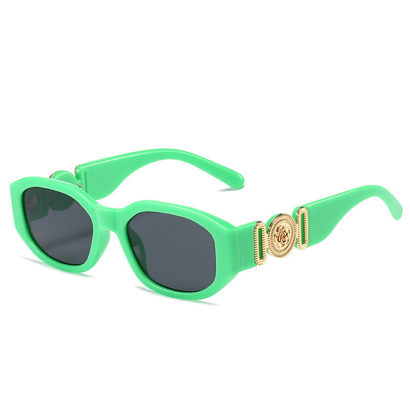 Fashion new style brand sunglasses designer uv400 leopard print sunglasses