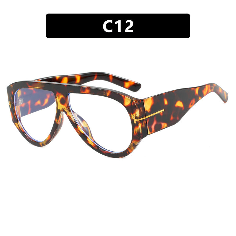 Brand designer tortoise shell sunglasses hot sale gradient colorful round sunglasses