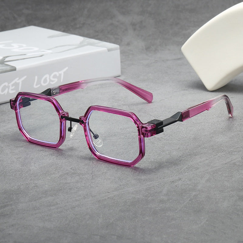 High quality square fashion sunglasses irregular frame tortoise shell sunglasses