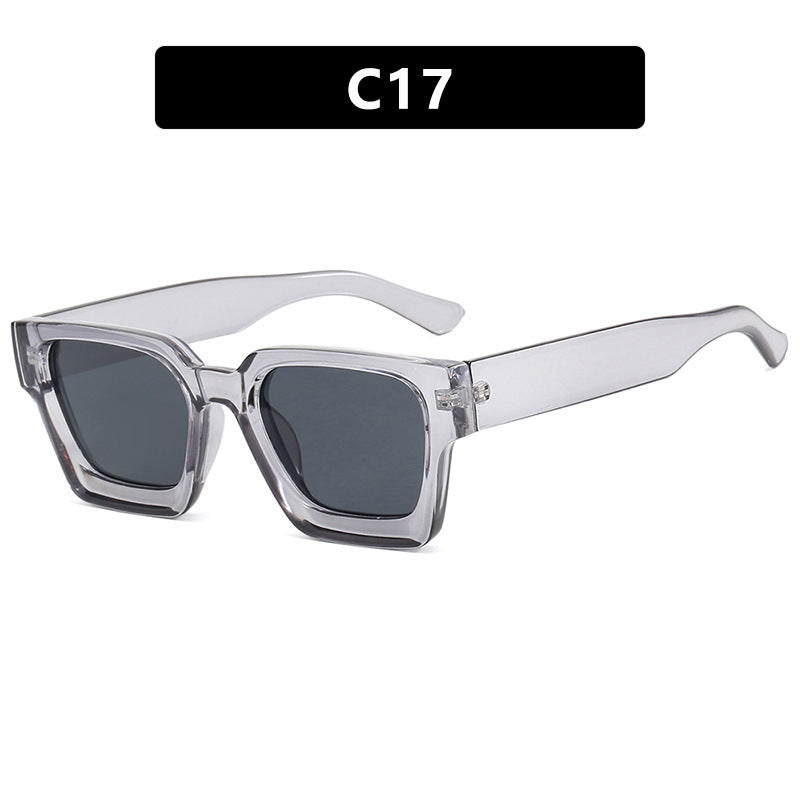 High quality square hot sale sunglasses leopard print oversized sunglasses