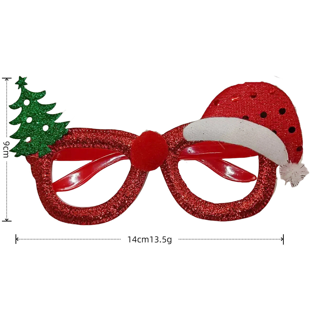 Christmas red green color kids sunglasses Deer shape kids fashion sunglasses